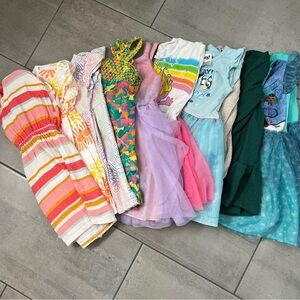 Kids Girls Dress Bundle Size 4T 4/5